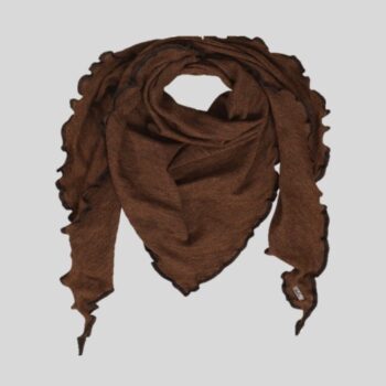 Tørklæde uld brun - Jalfe